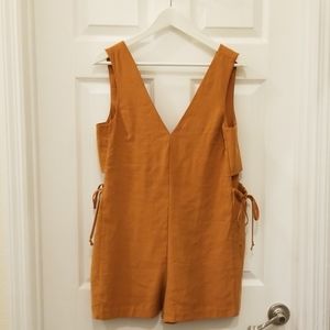 BCBGeneration Side-tie Cutout Romper